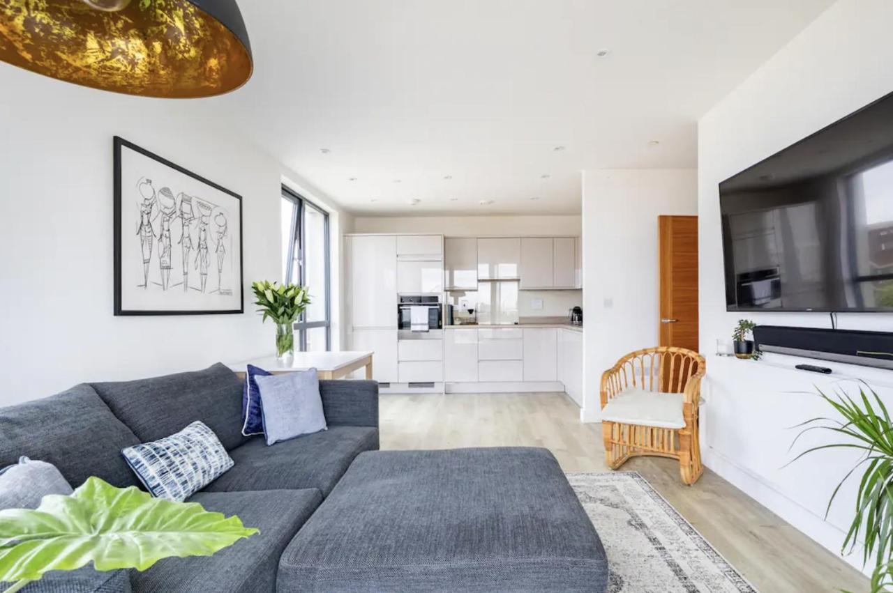 Modern 1 Bed L City Views L Work Space لندن المظهر الخارجي الصورة