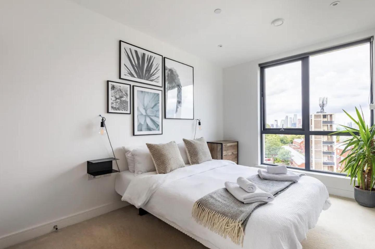 Modern 1 Bed L City Views L Work Space لندن المظهر الخارجي الصورة